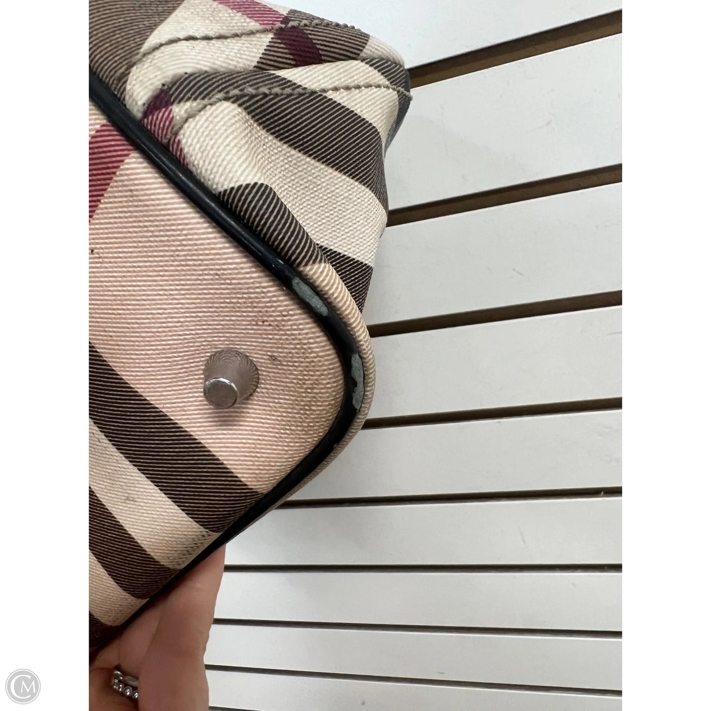 Handbag Luxury Designer By Burberry, Size: Medium