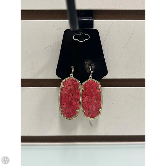 Earrings Dangle/drop By Kendra Scott