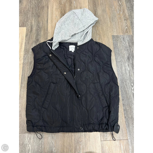 Vest Puffer & Quilted By Love Tree In Black, Size: M