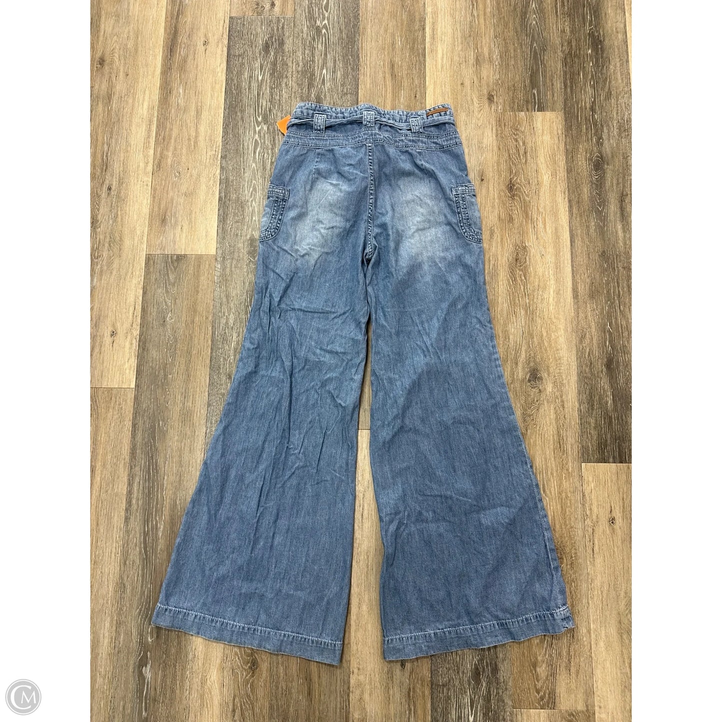 Pants Wide Leg By Pilcro In Blue Denim, Size: 8
