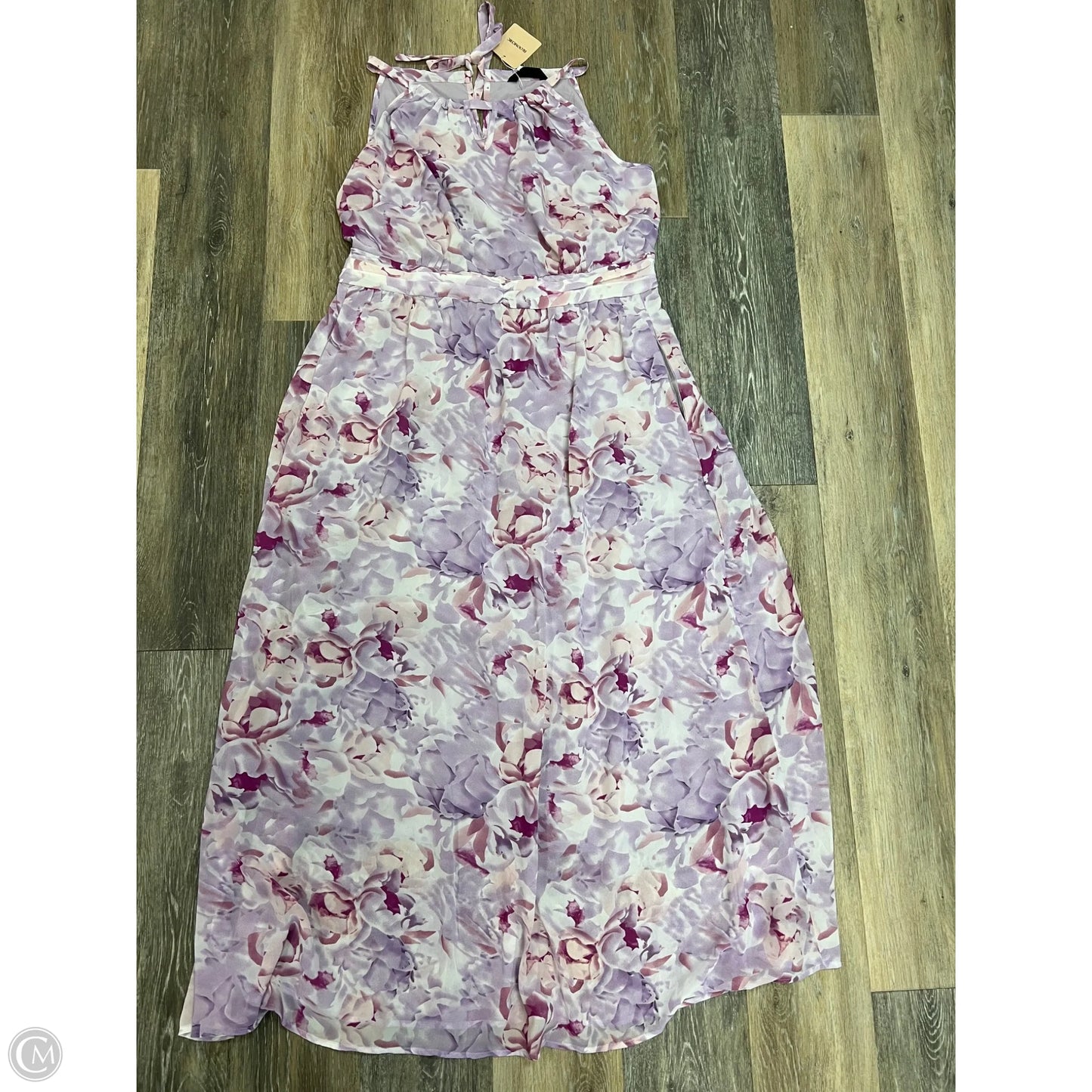 Dress Casual Maxi By Bloomchic In Purple, Size: Xl
