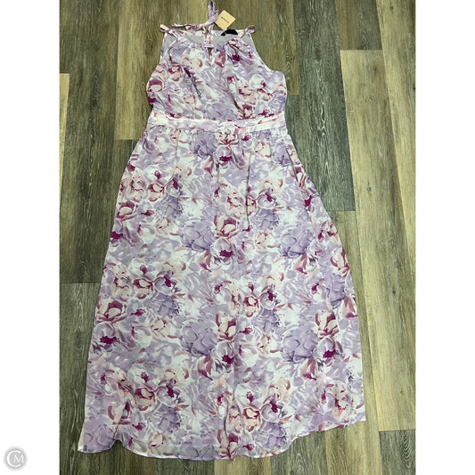 Dress Casual Maxi By Bloomchic In Purple, Size: Xl
