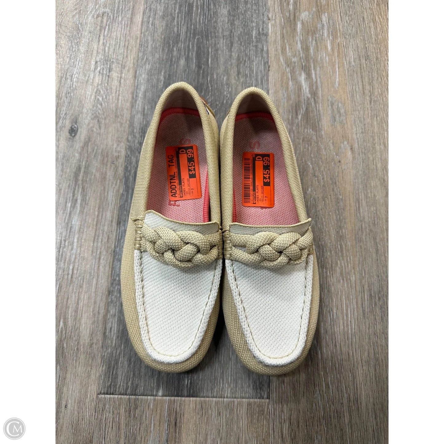 Shoes Flats By Rothys In Tan, Size: 7