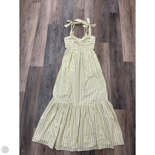 Dress Casual Maxi By Express In Striped Pattern, Size: Xs