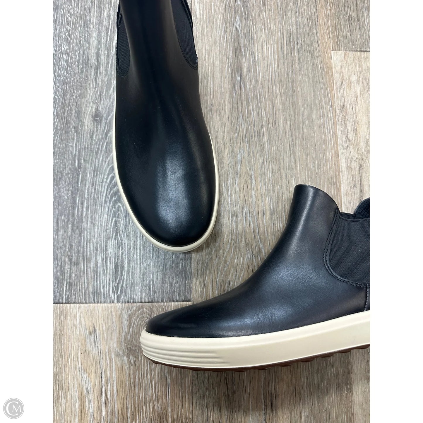 Boots Ankle Flats By Ecco In Black, Size: 7.5