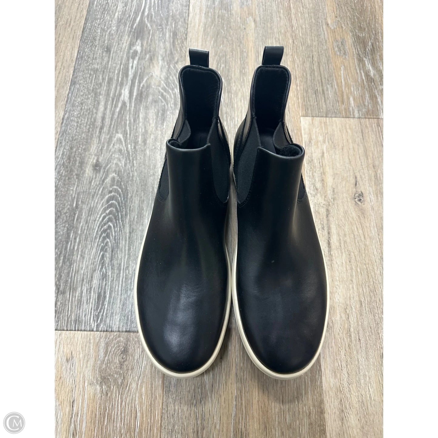 Boots Ankle Flats By Ecco In Black, Size: 7.5