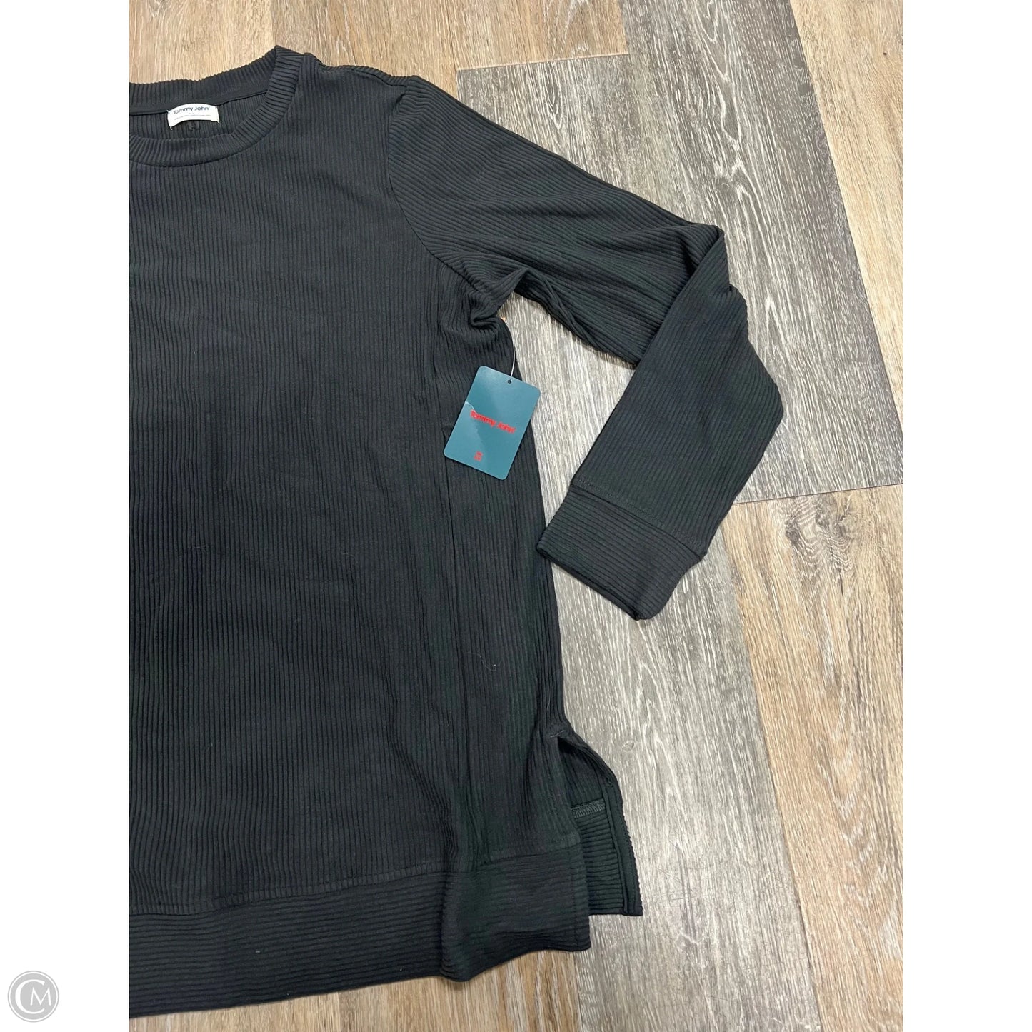 Top Long Sleeve By Tommy John In Grey, Size: M