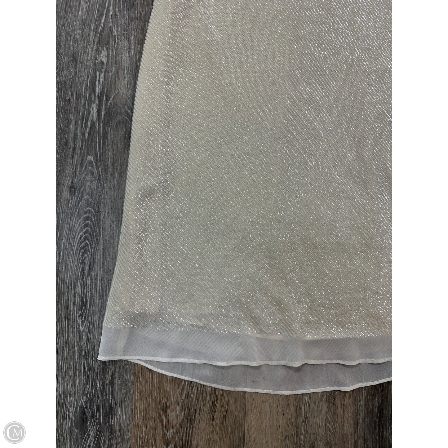 Skirt Maxi By Banana Republic In Cream, Size: S