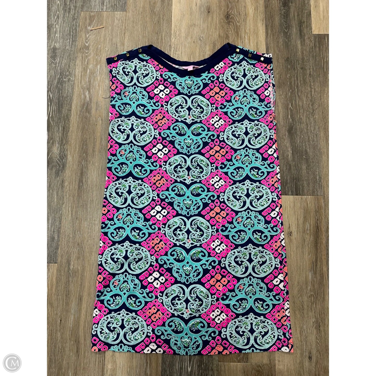 Dress Designer By Lilly Pulitzer In Blue, Size: L