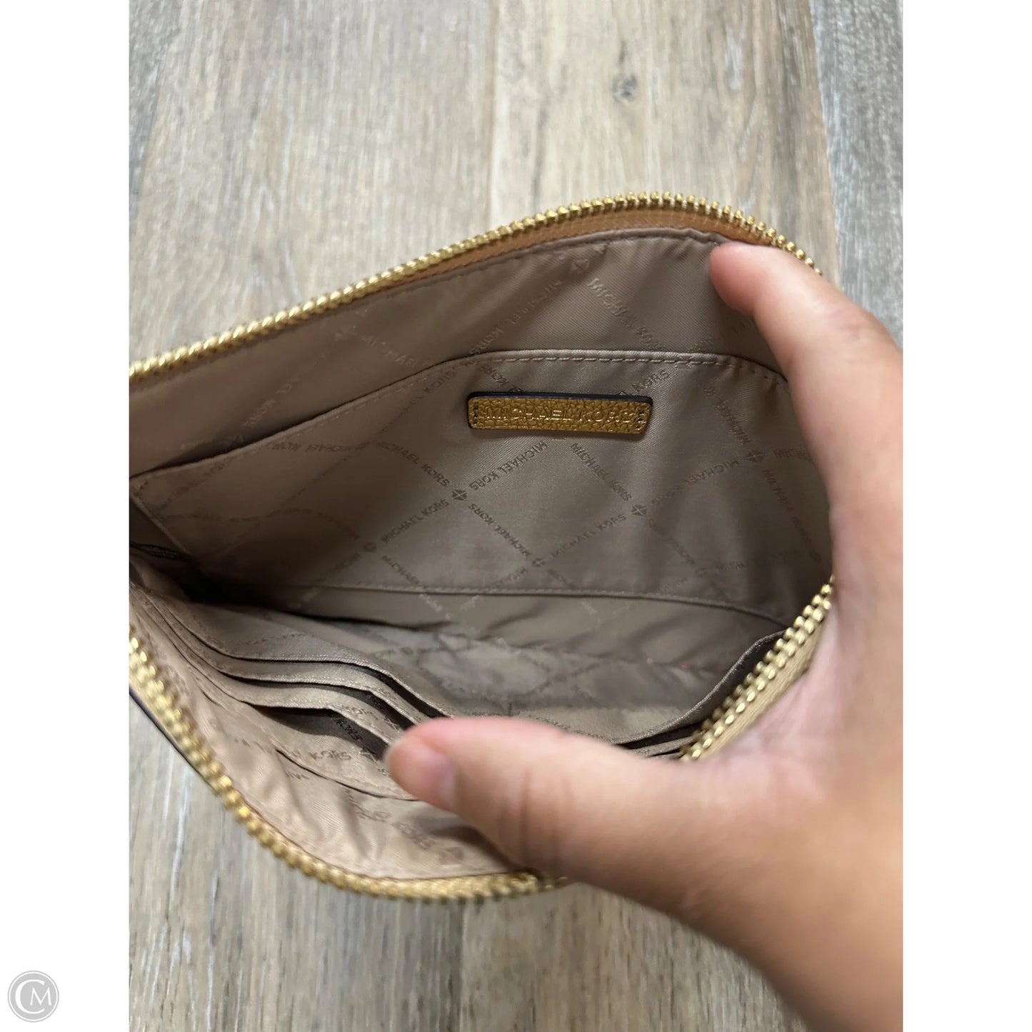 Clutch Designer By Michael Kors, Size: Large