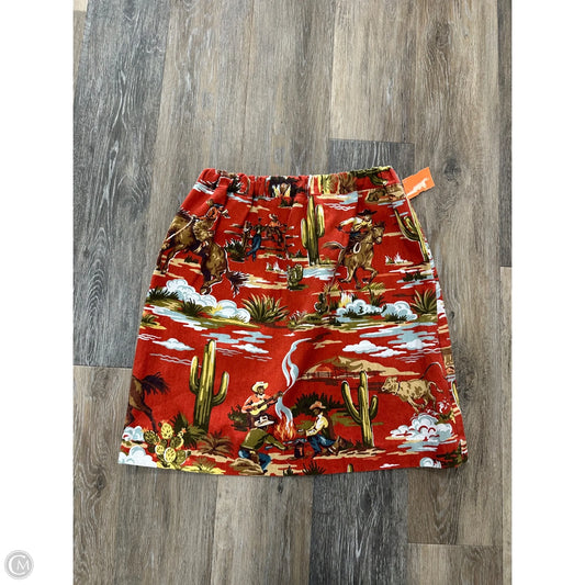 Skirt Midi By Blush Out West In Red, Size: M