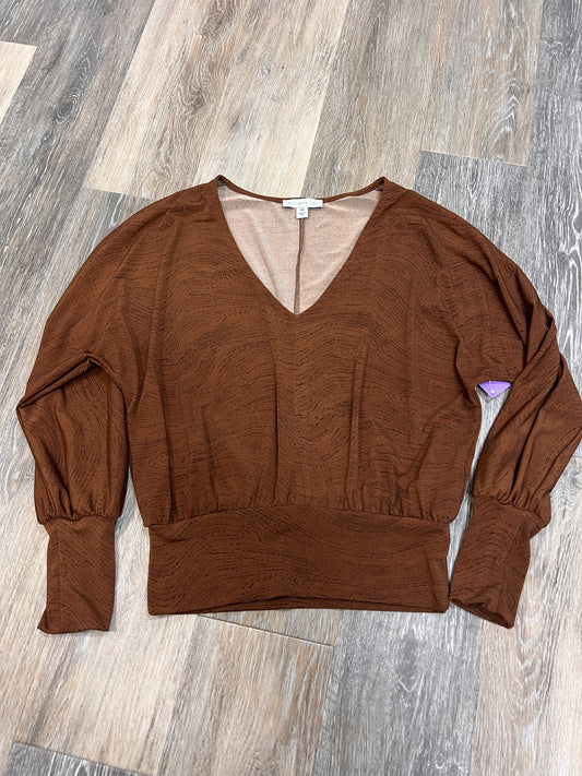 Blouse Long Sleeve By Allison Joy  Size: Xs