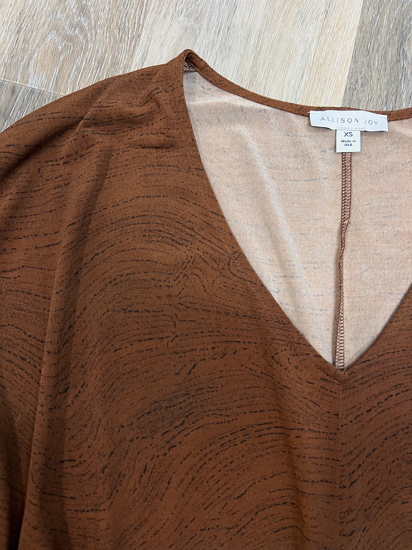 Blouse Long Sleeve By Allison Joy  Size: Xs