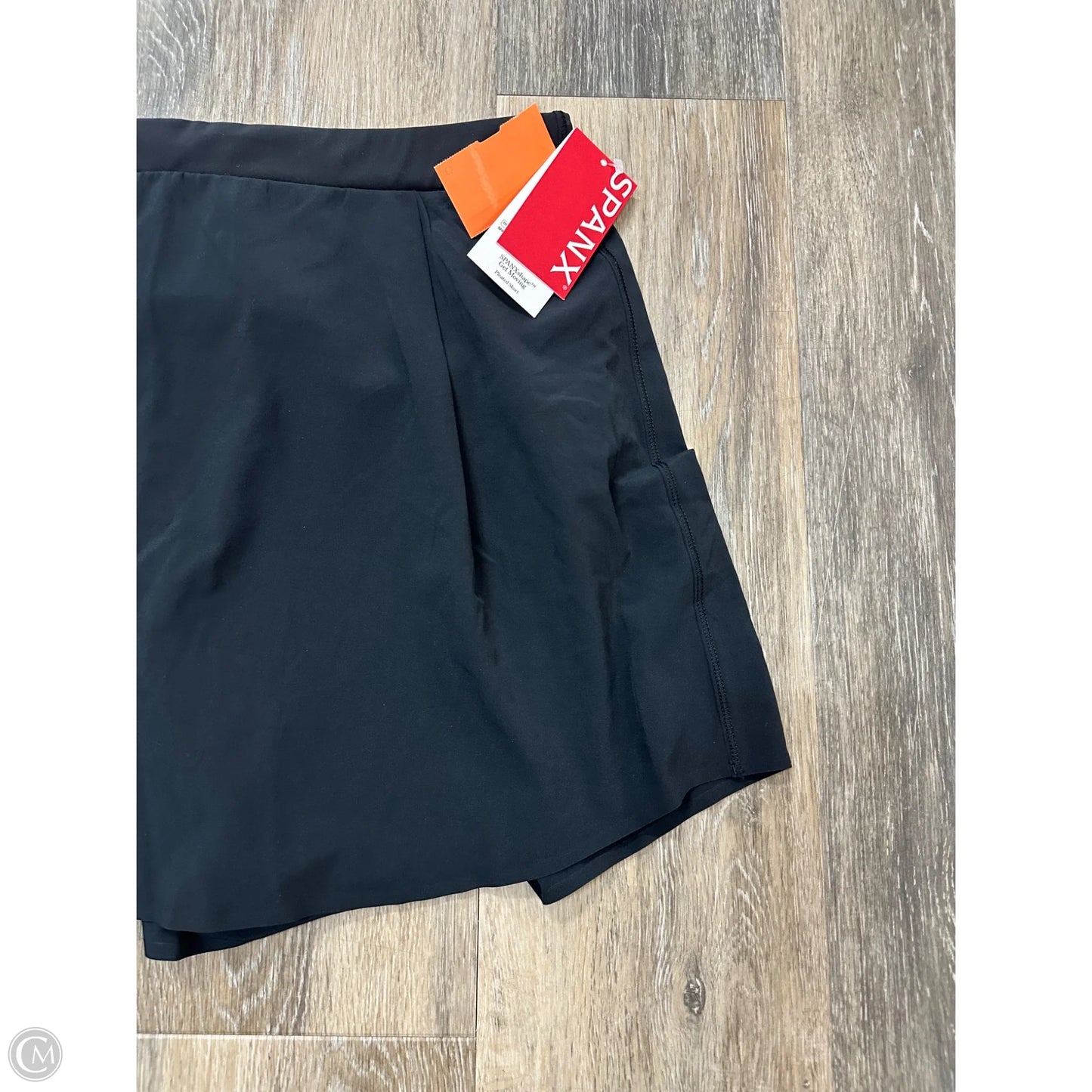 Athletic Skort By Spanx In Black, Size: M