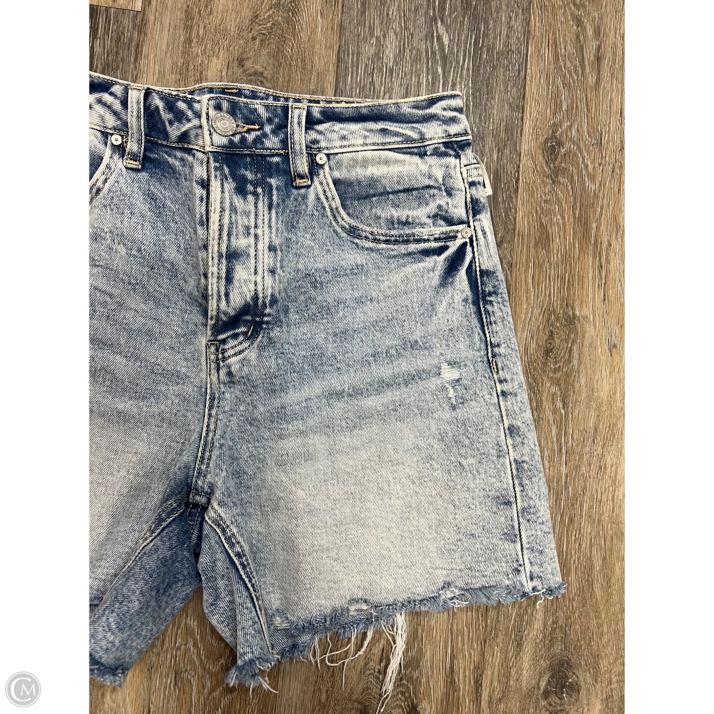-Shorts By Bayeas In Blue Denim, Size: S