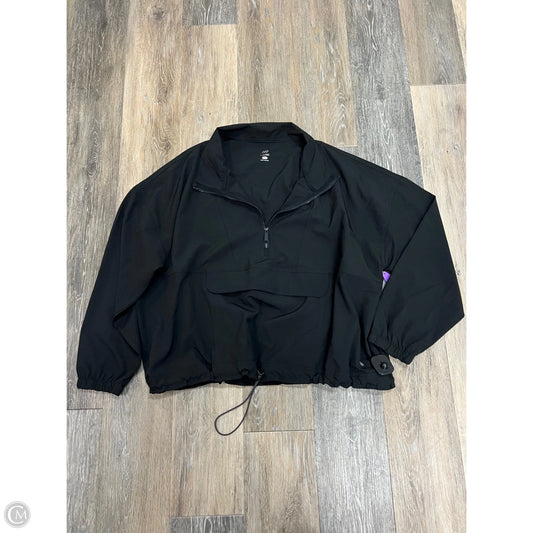 Athletic Sweatshirt Collar By Leg3nd In Black, Size: Xl