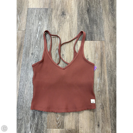 Athletic Tank Top By Vuori In Orange, Size: M