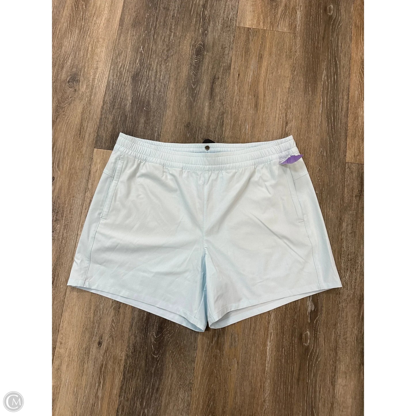 Athletic Shorts By Eddie Bauer In Blue, Size: M