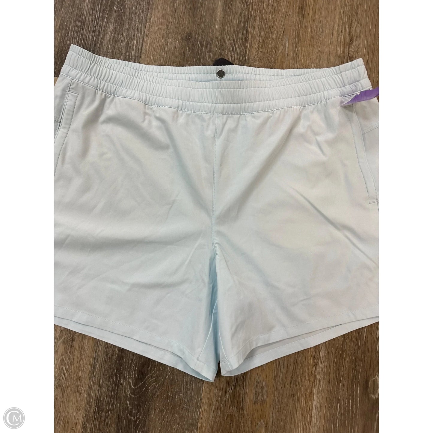 Athletic Shorts By Eddie Bauer In Blue, Size: M