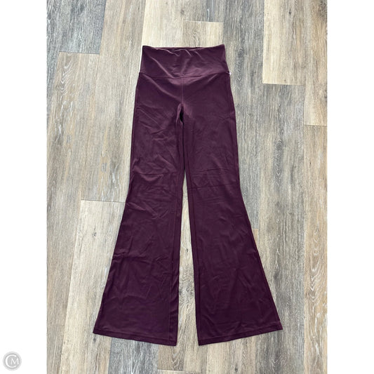 Athletic Pants By Athleta In Maroon, Size: S
