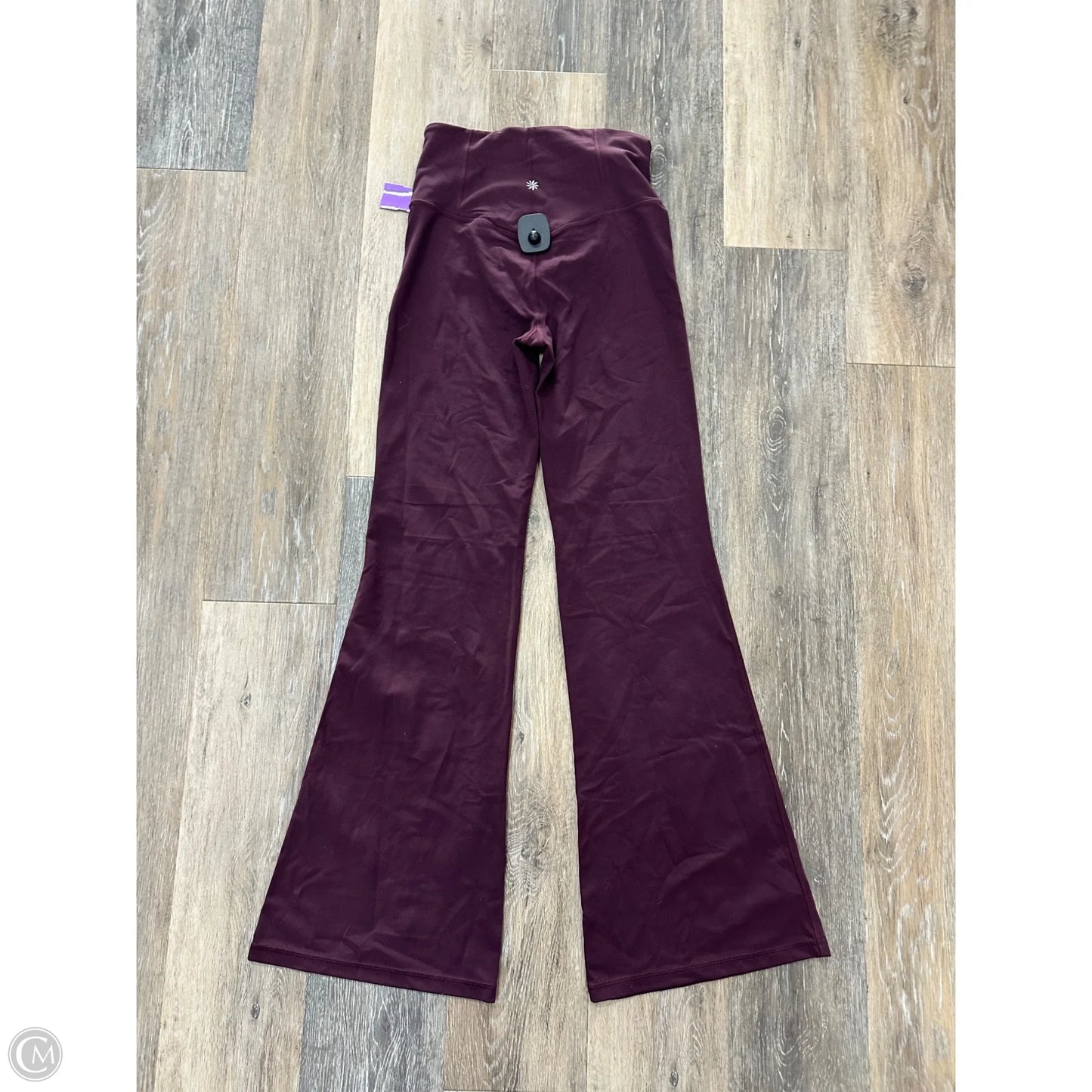 Athletic Pants By Athleta In Maroon, Size: S