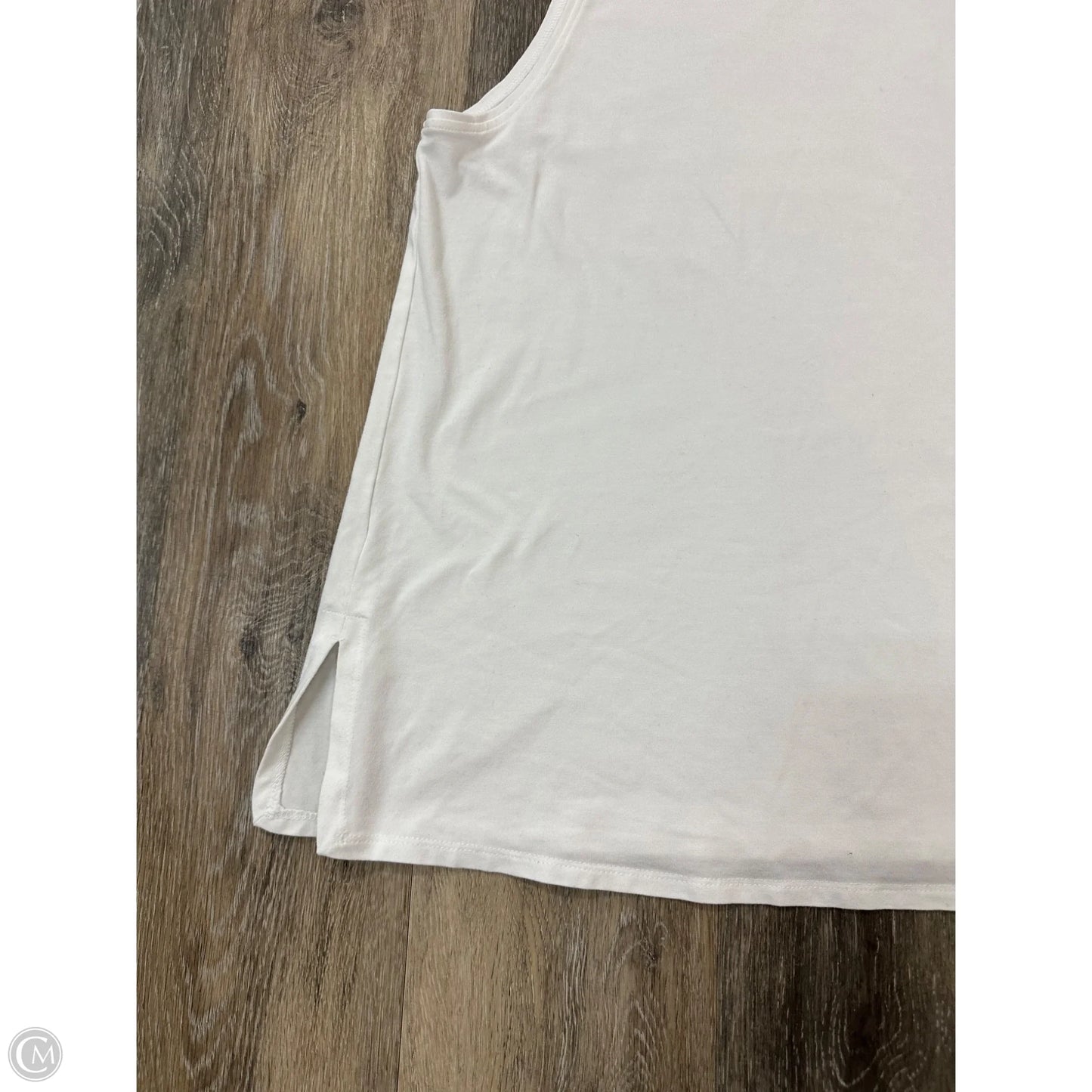 Tank Top By Eileen Fisher In White, Size: M