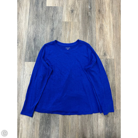 Top Long Sleeve By Eileen Fisher In Blue, Size: L