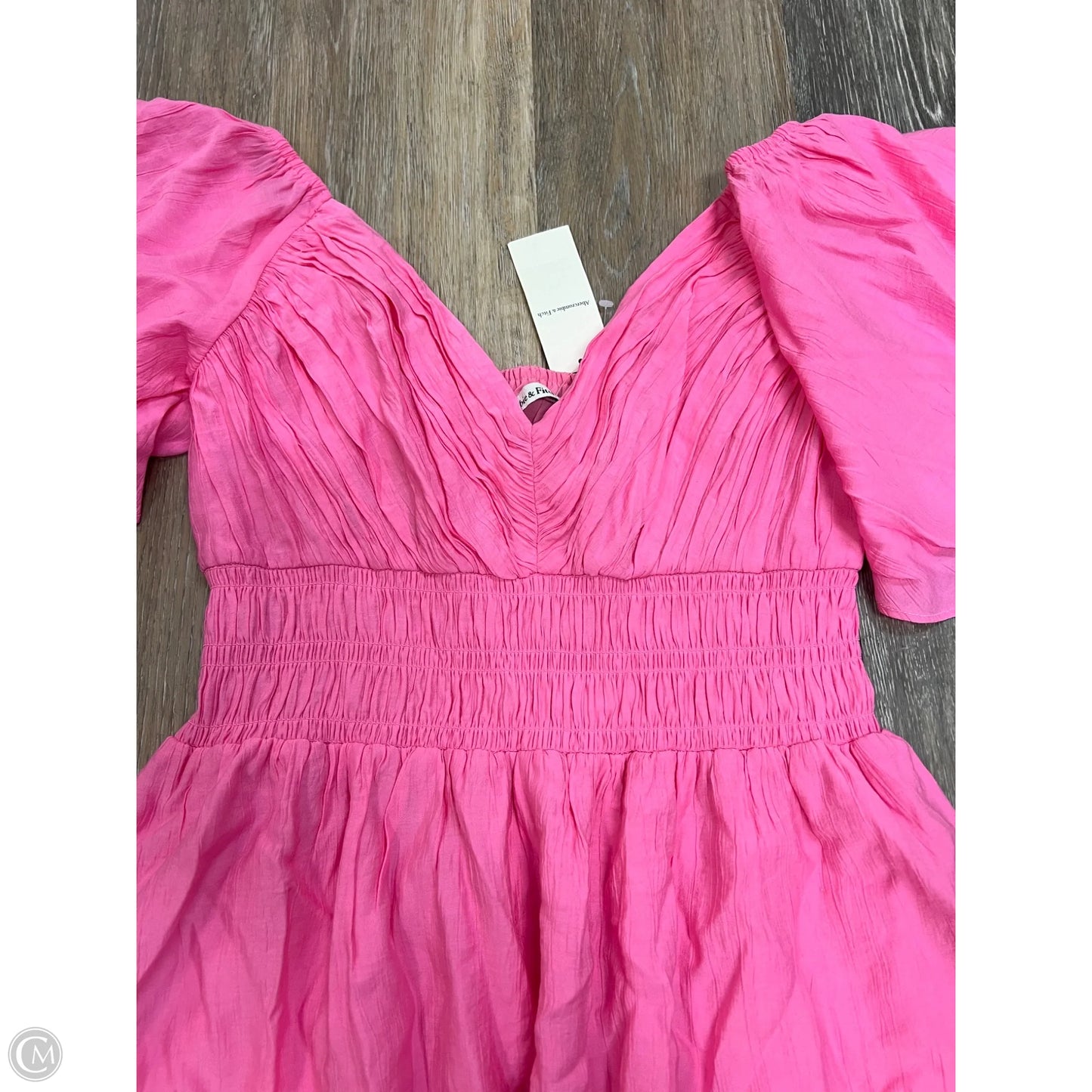 Dress Casual Short By Abercrombie And Fitch In Pink, Size: M