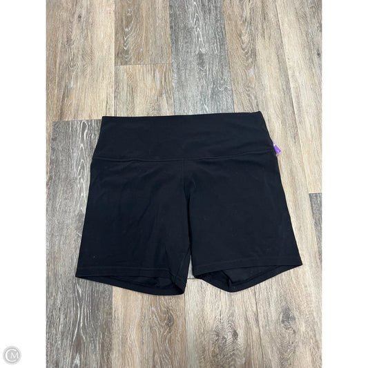 Athletic Shorts By Lululemon In Black, Size: 14