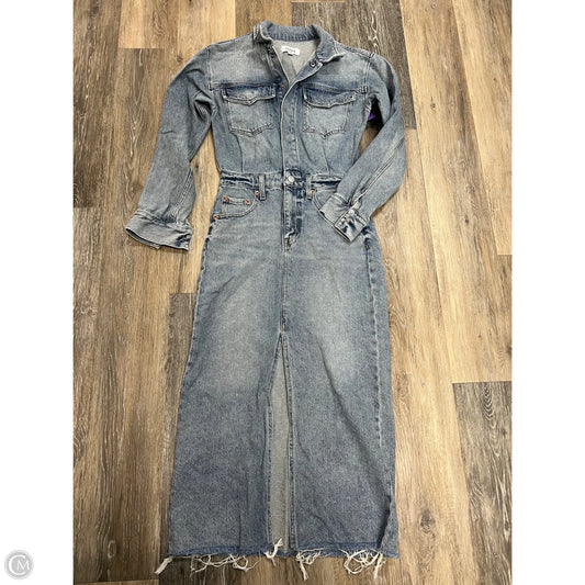 -Dress Casual Maxi By Pistola In Blue Denim, Size: Xs