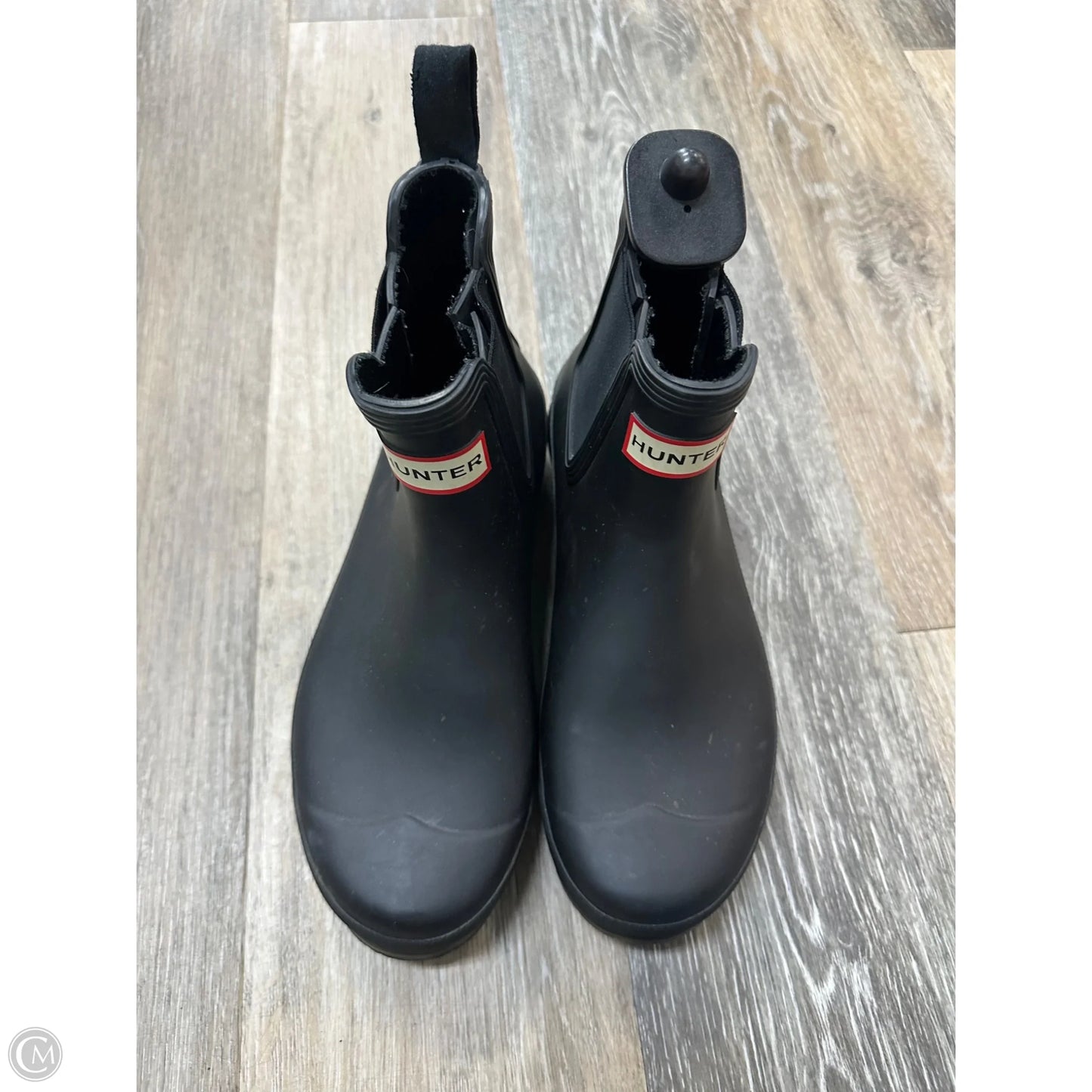 Boots Rain By Hunter In Black, Size: 9