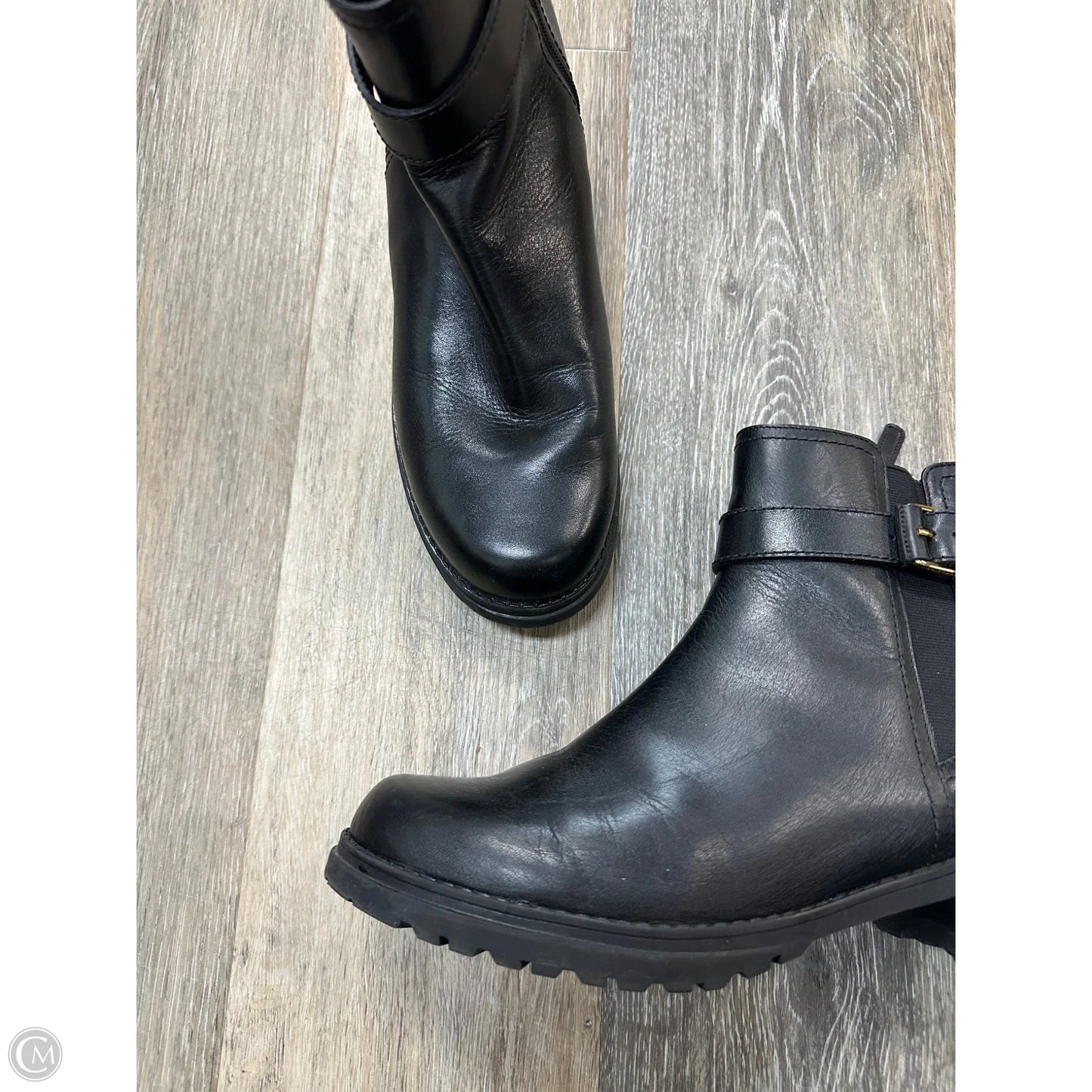 Boots Ankle Heels By Cole-haan In Black, Size: 11