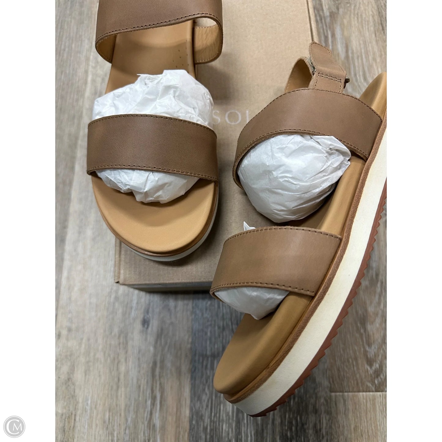 Sandals Flats By Nisolo In Tan, Size: 10