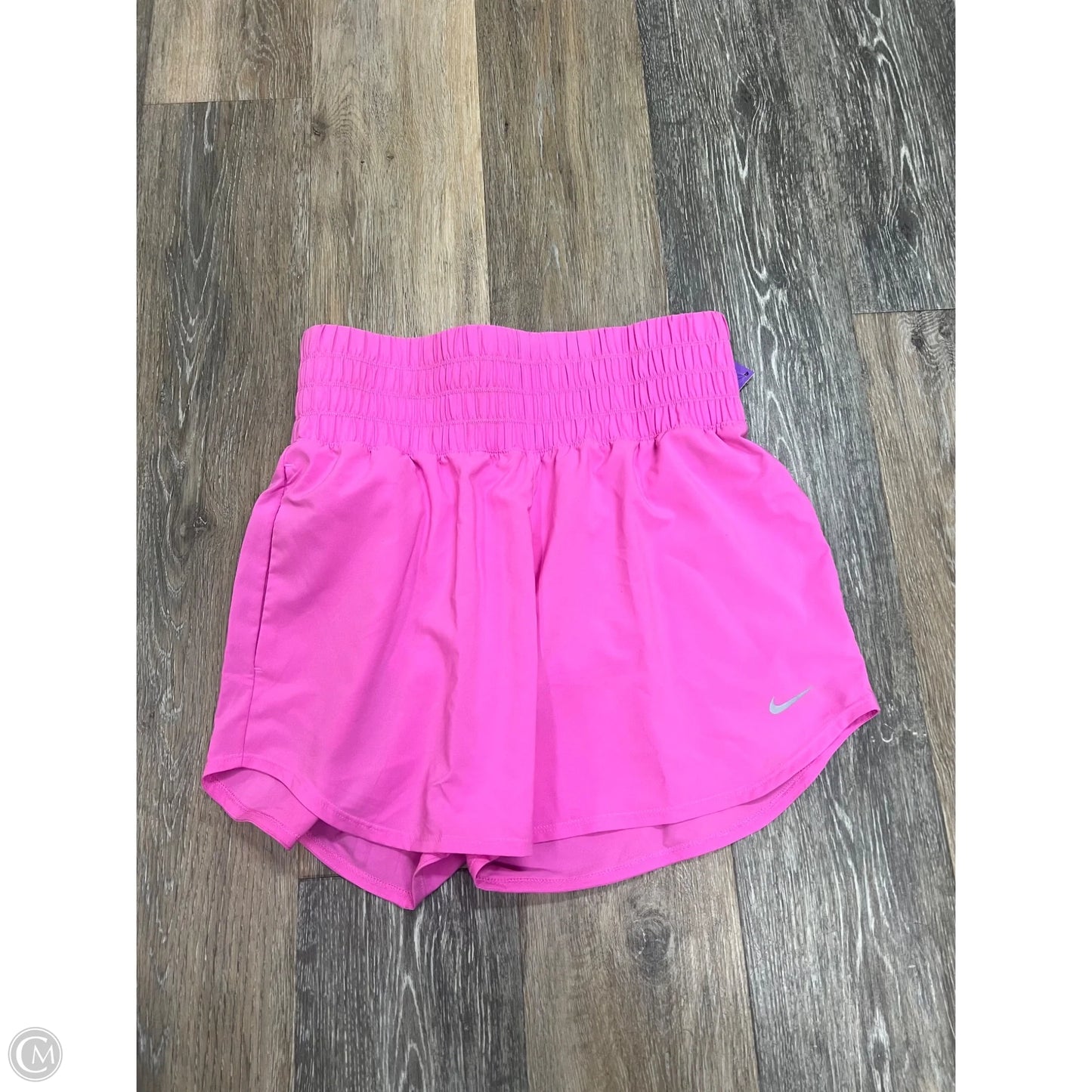 Athletic Shorts By Nike Apparel In Pink, Size: M