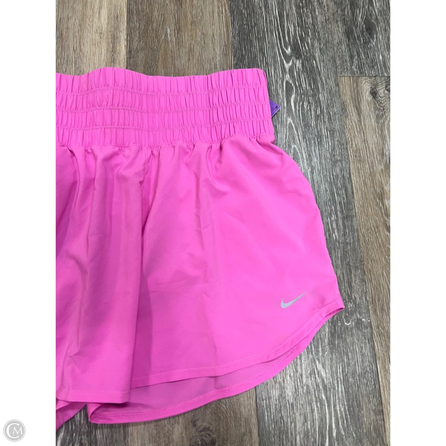 Athletic Shorts By Nike Apparel In Pink, Size: M