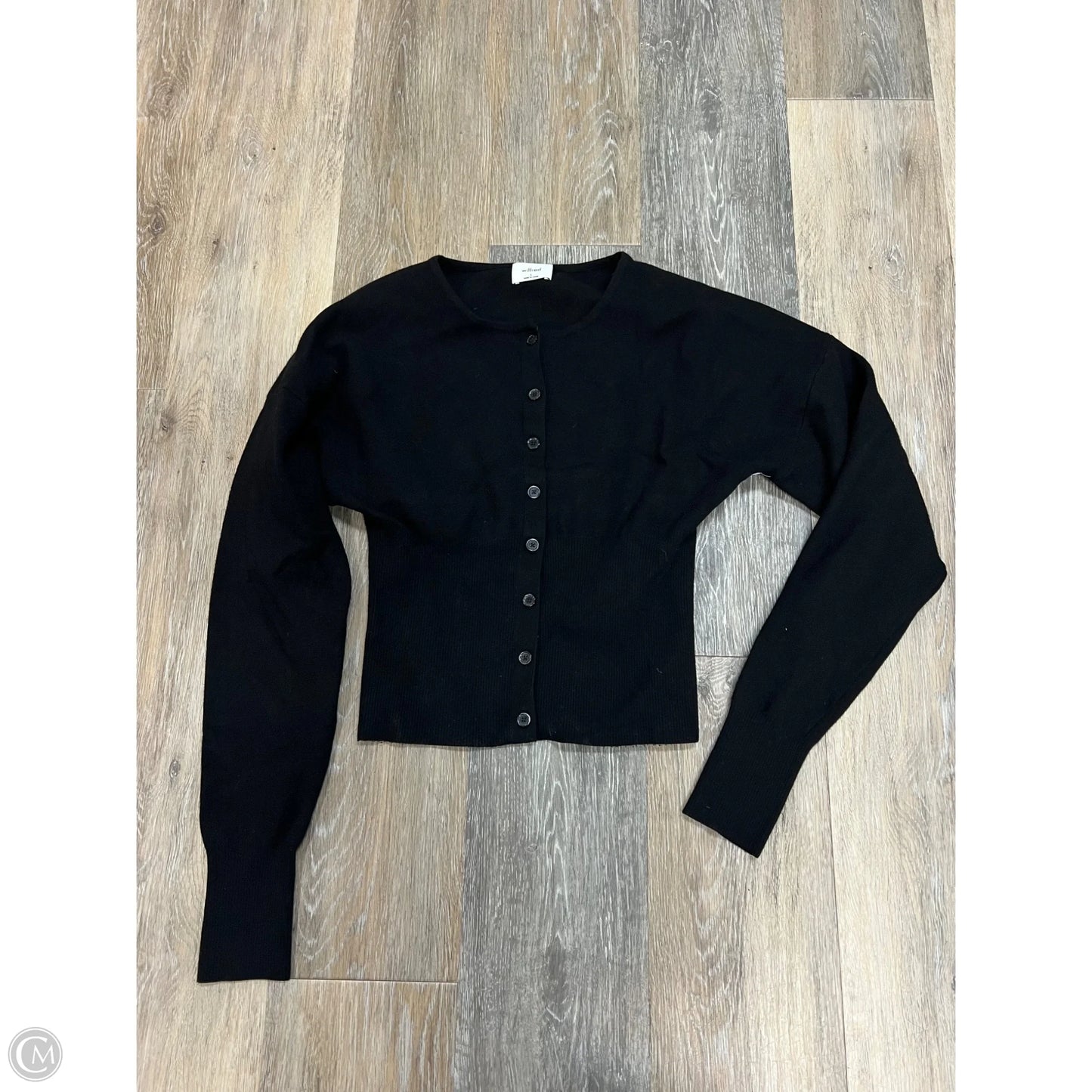 Sweater Cardigan By Wilfred In Black, Size: S
