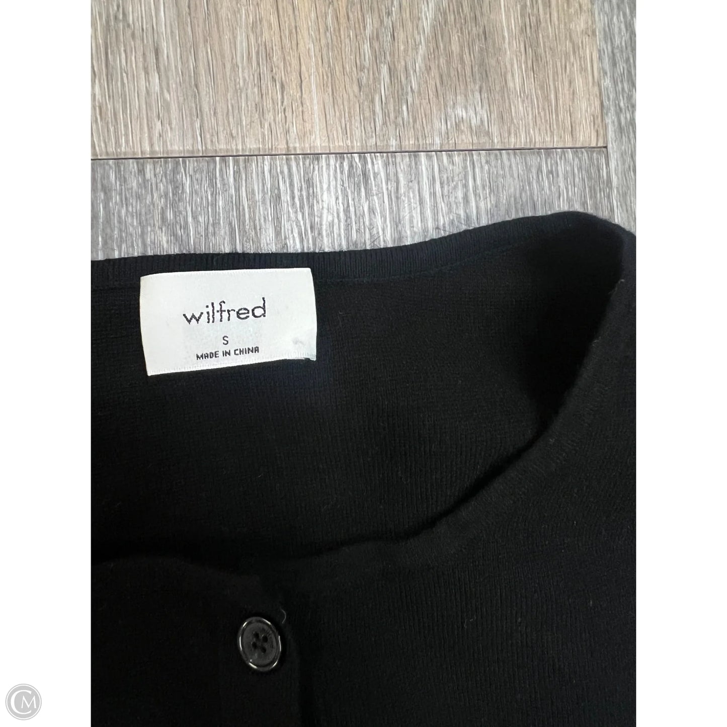Sweater Cardigan By Wilfred In Black, Size: S