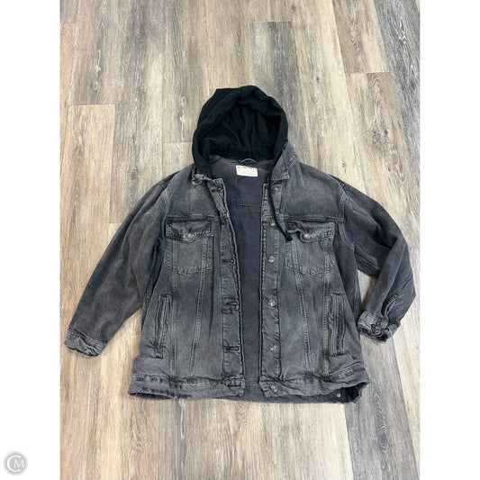 Jacket Denim By We The Free In Grey Denim, Size: S