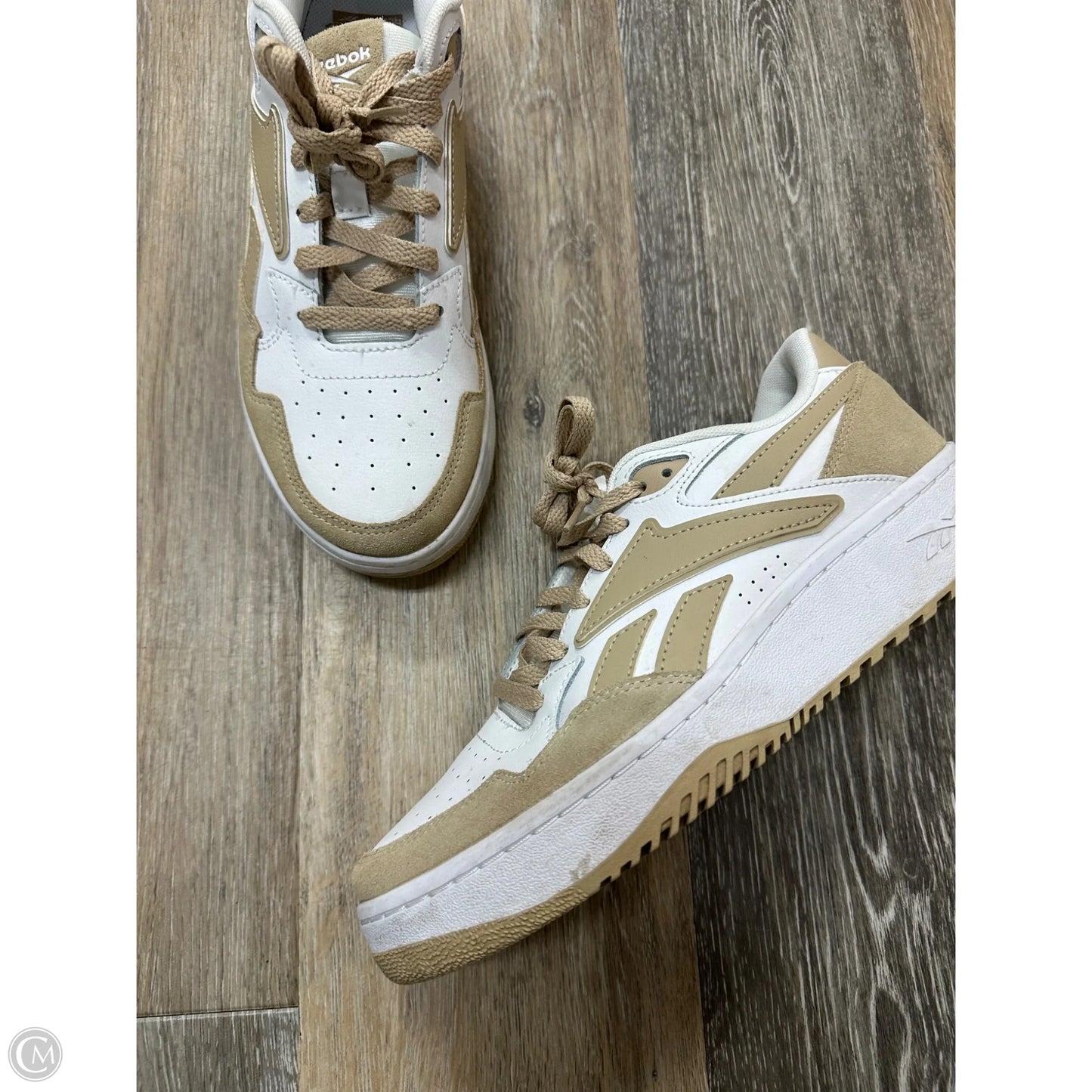 Shoes Sneakers By Reebok In Tan, Size: 9