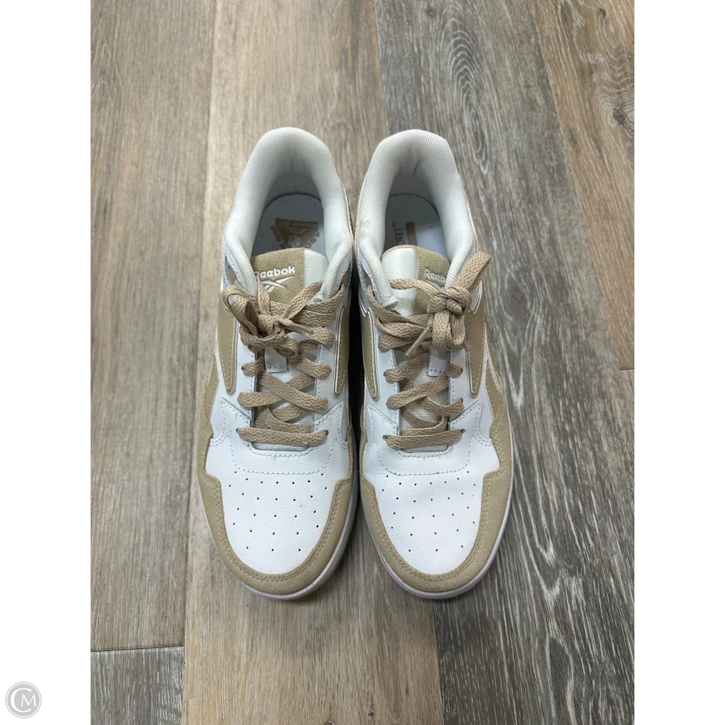 Shoes Sneakers By Reebok In Tan, Size: 9
