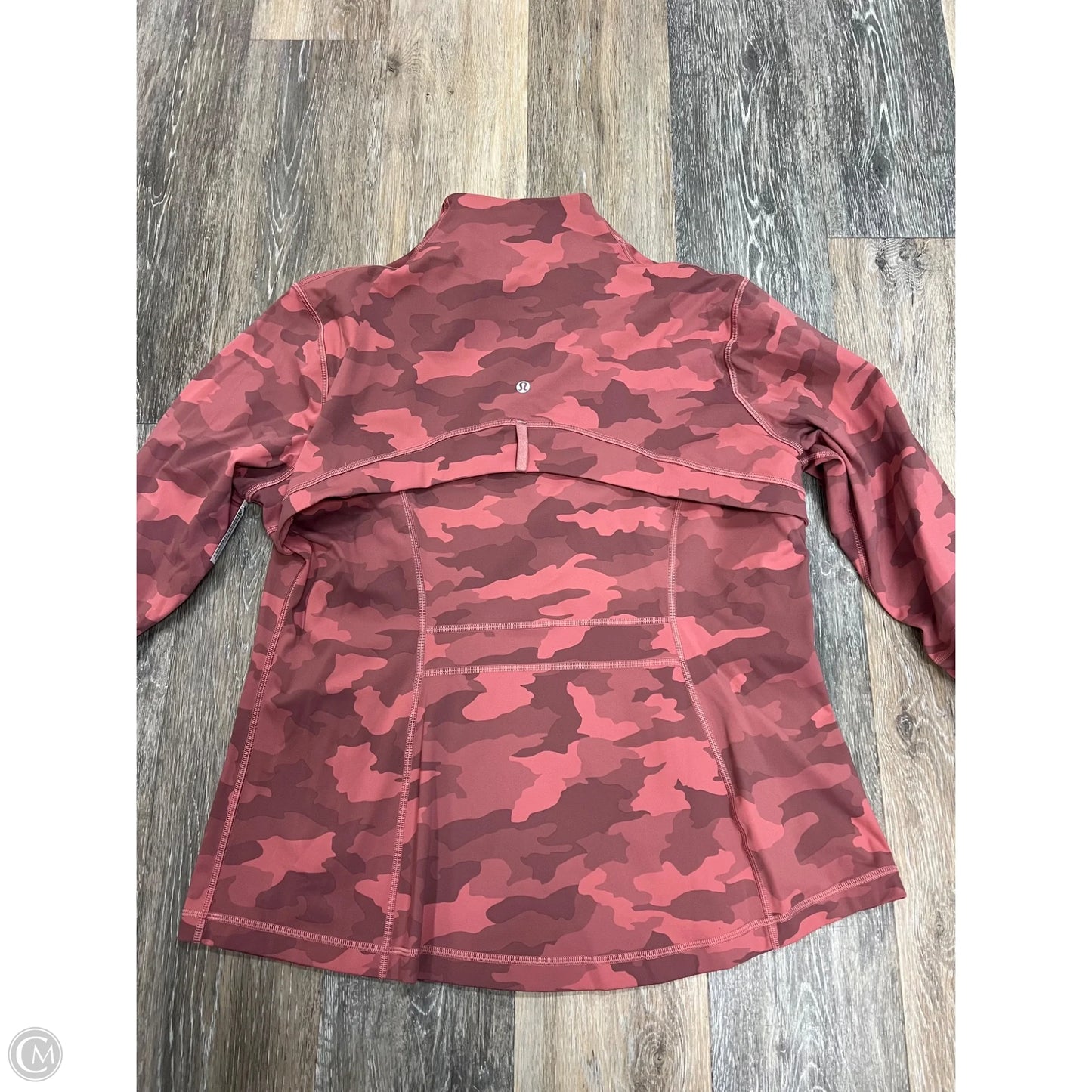 Athletic Jacket By Lululemon In Camouflage, Size: 18