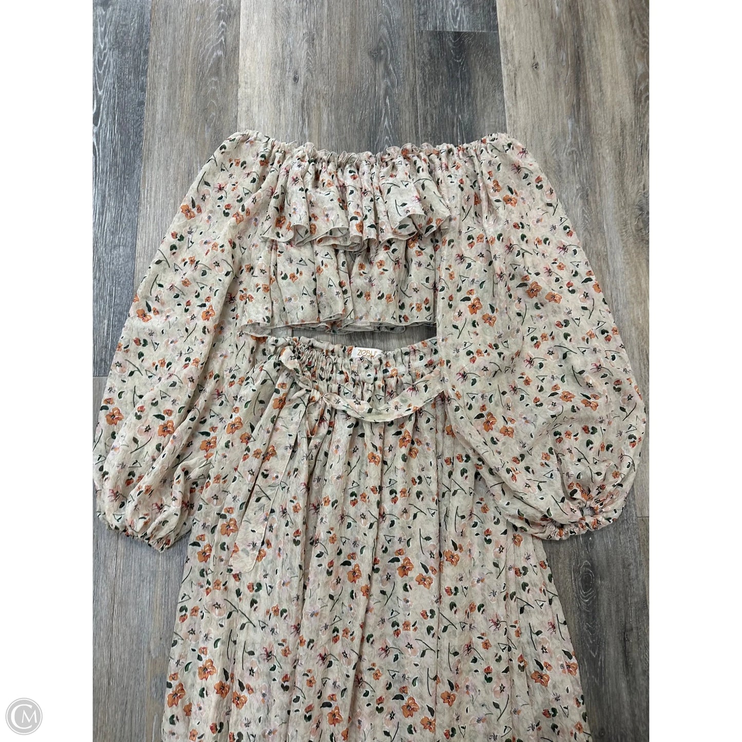 Maternity Dress 2pc By Zebu, Size: S