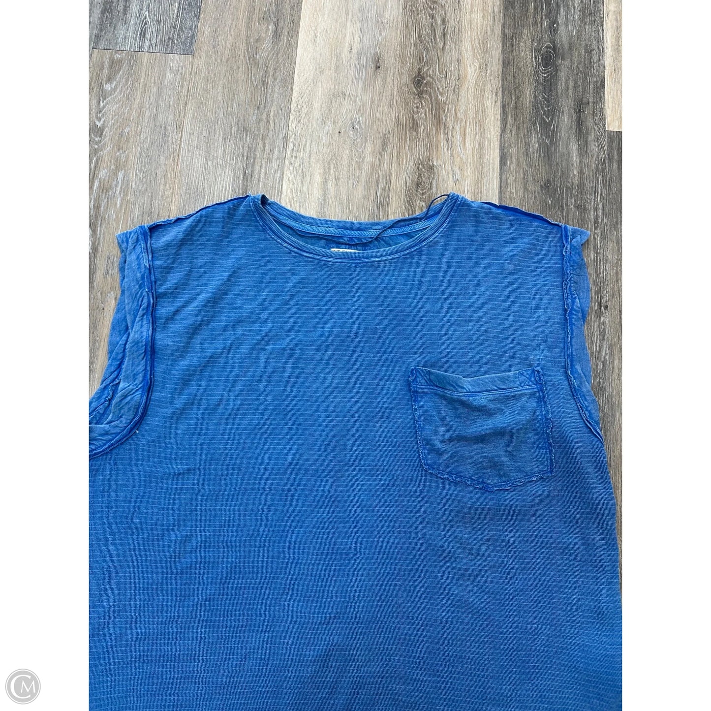 Top Short Sleeve By We The Free In Blue, Size: Xl