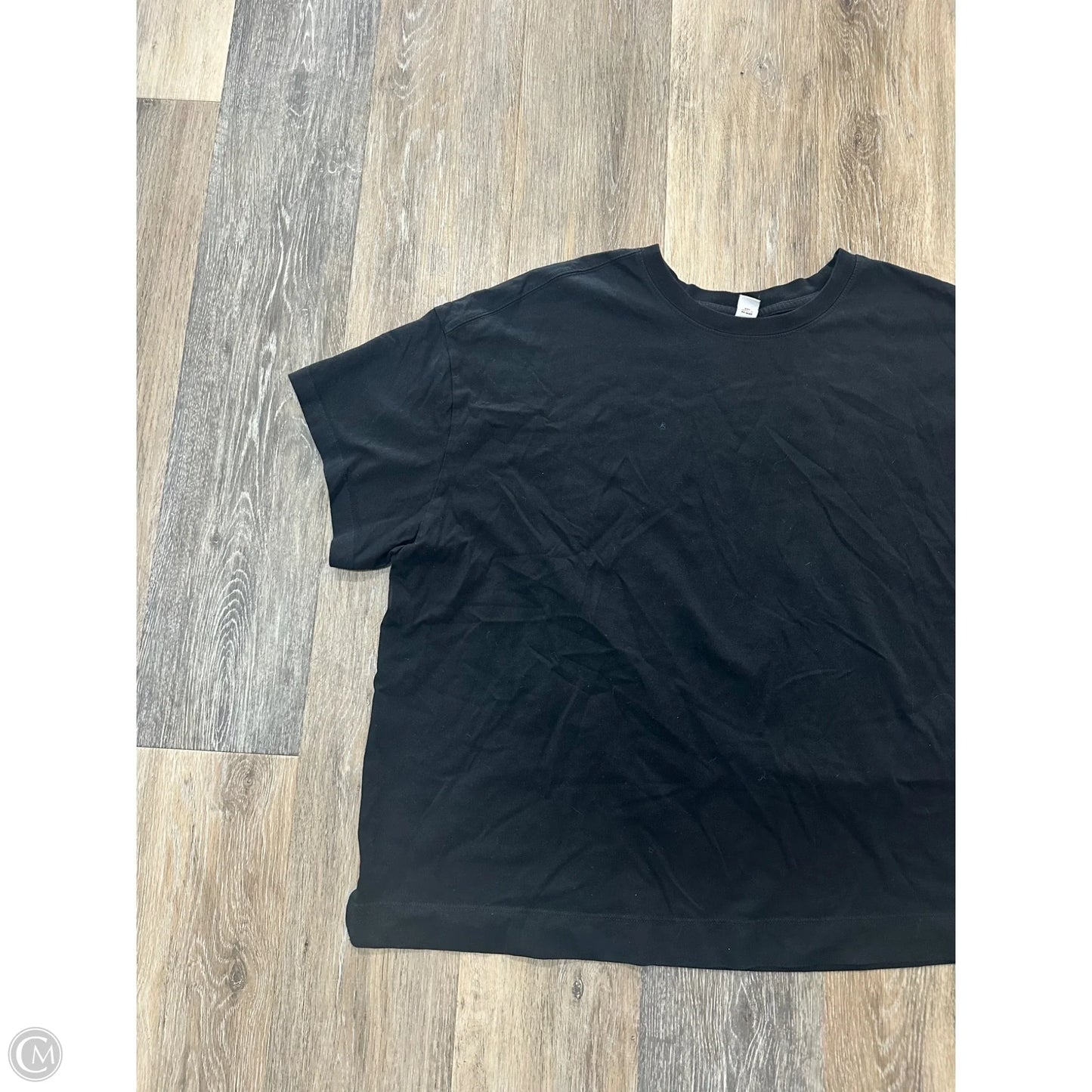 Top Short Sleeve By Old Navy In Black, Size: 2x