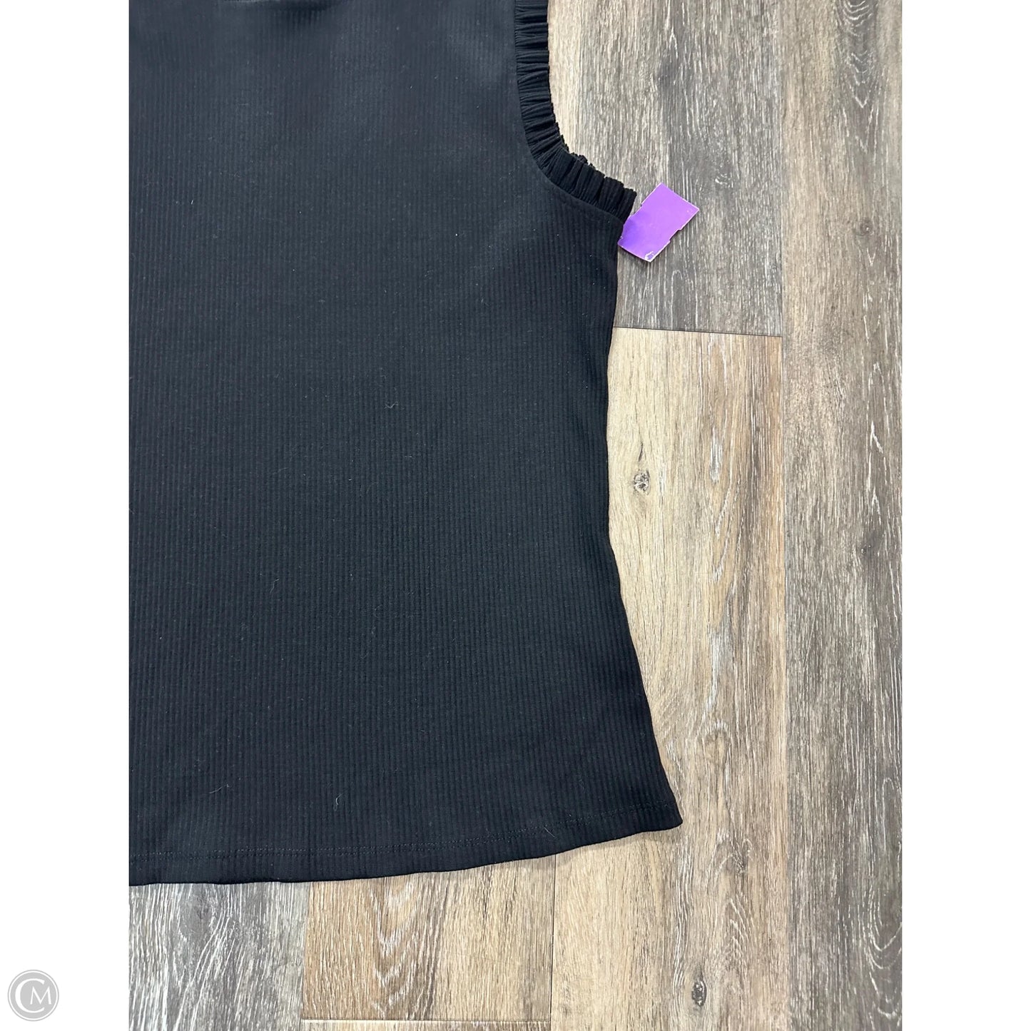 Top Sleeveless By The Nines In Black, Size: 1x