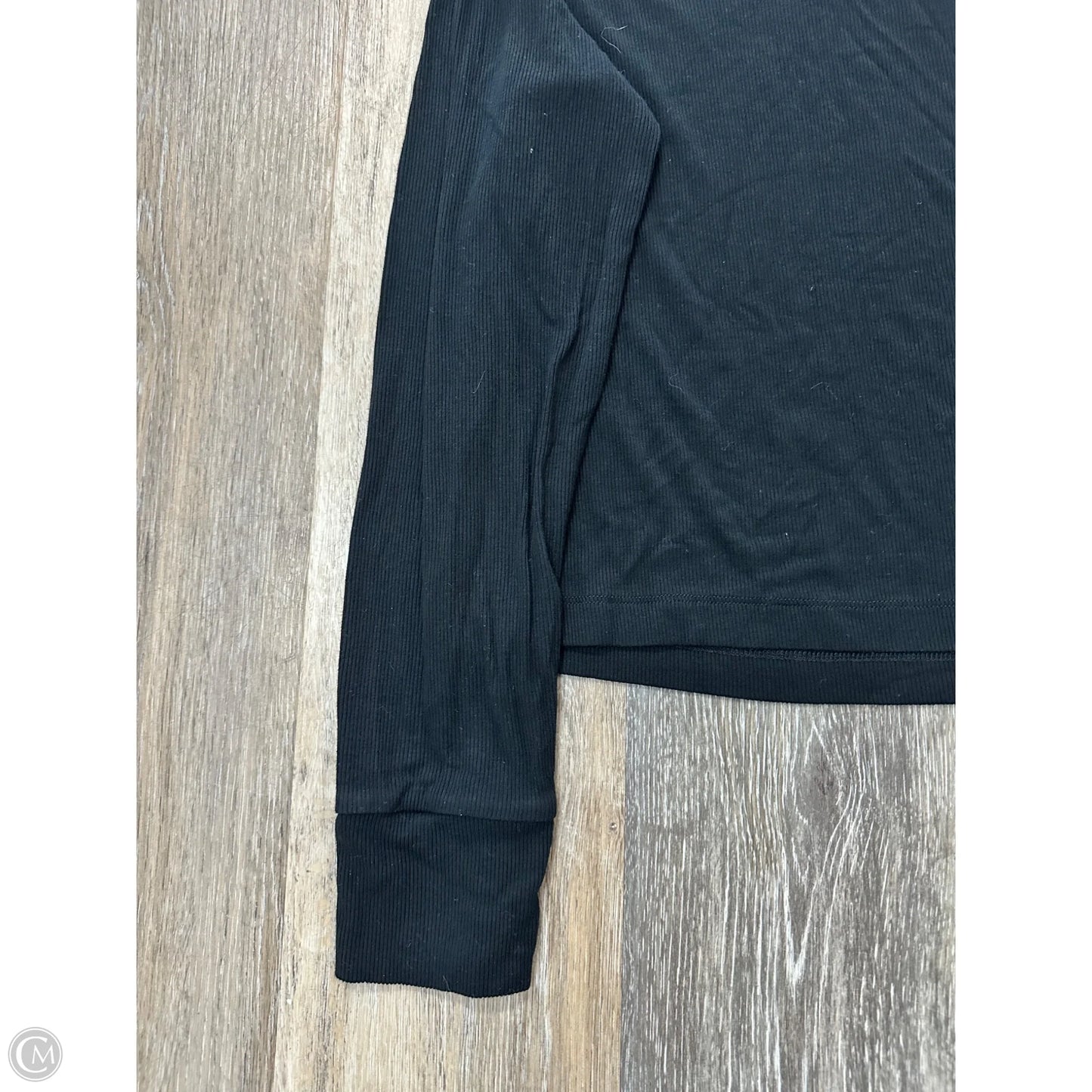 Top Long Sleeve By Lna In Black, Size: M