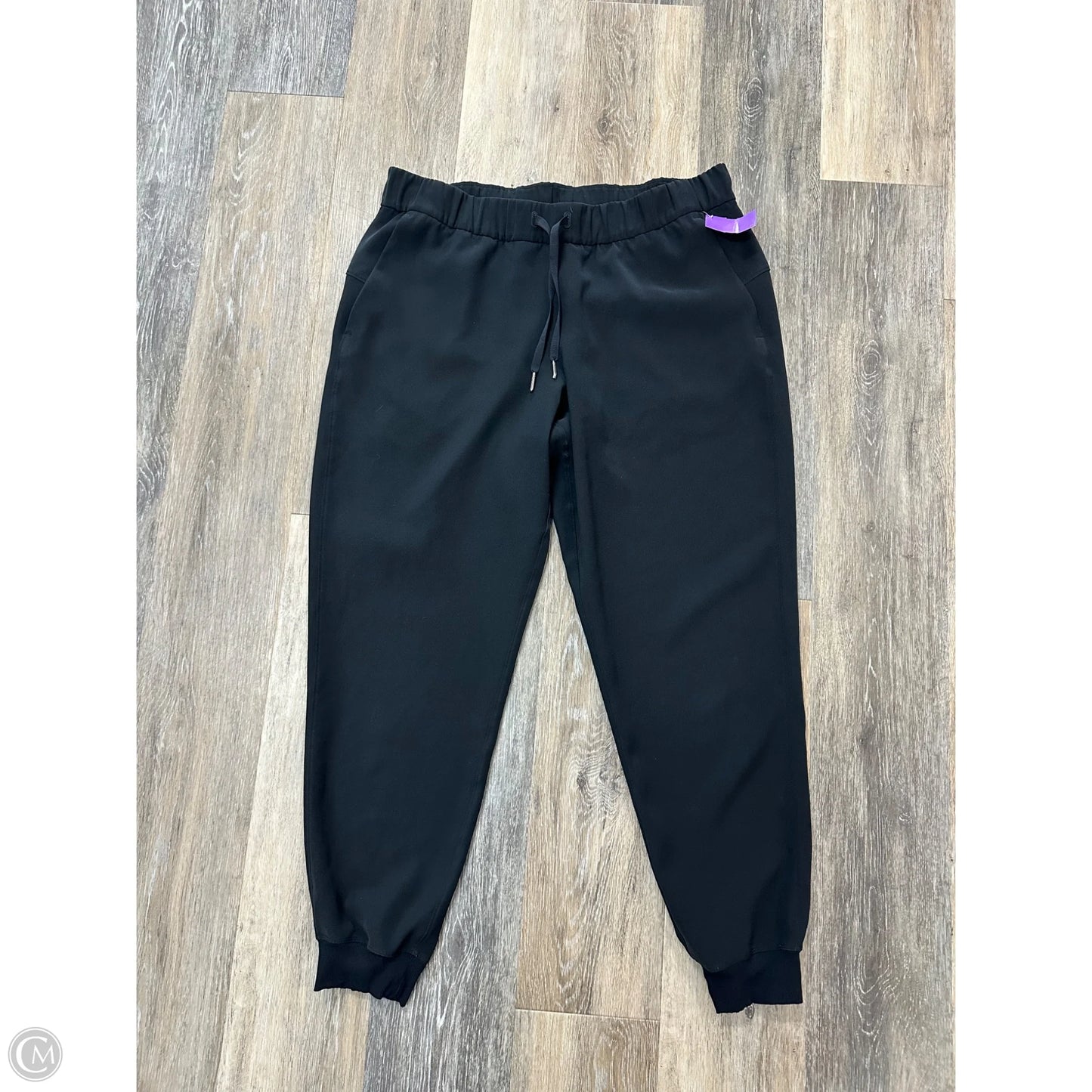 Athletic Pants By Lululemon In Black, Size: 12