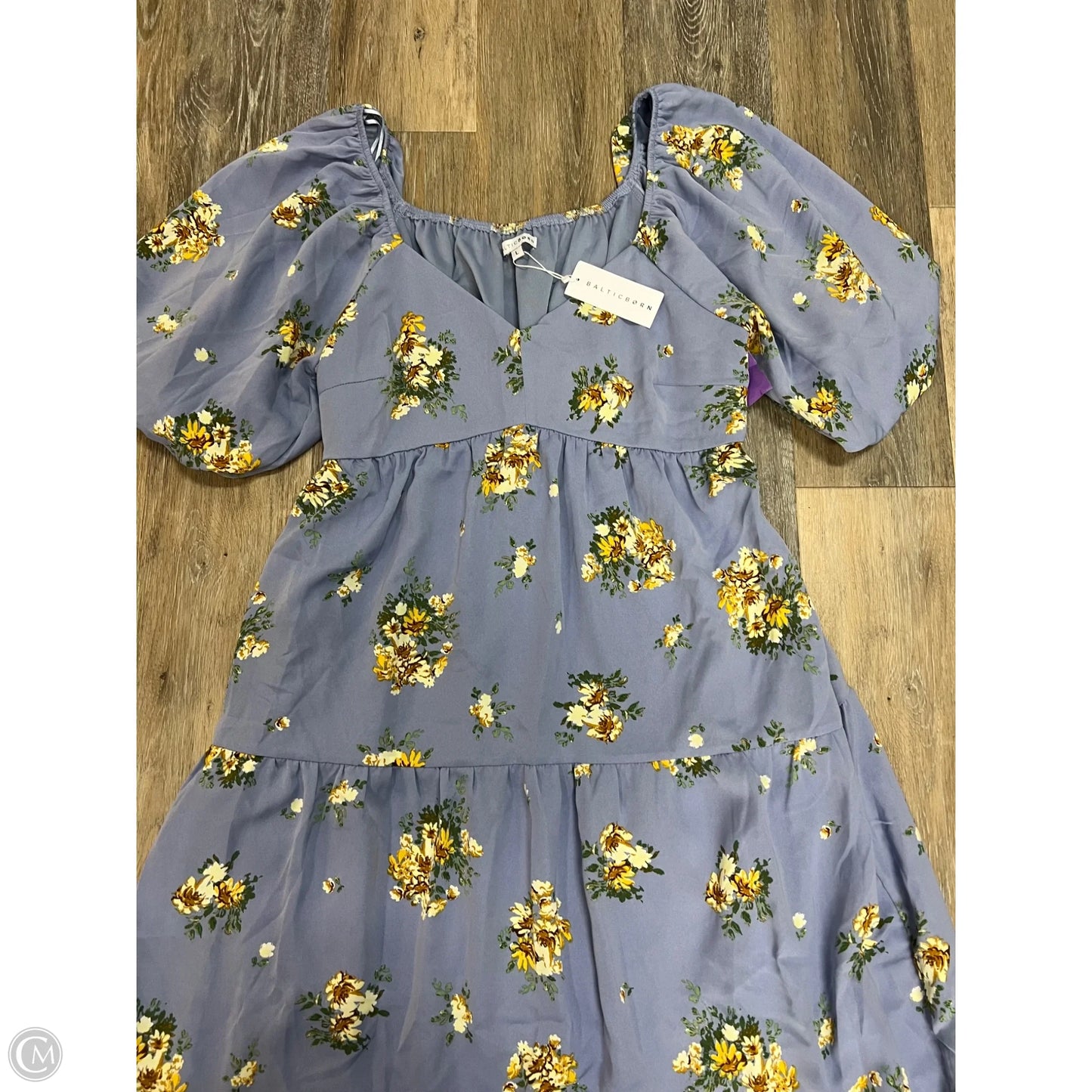 -Dress Casual Maxi By Baltic Born In Blue, Size: L