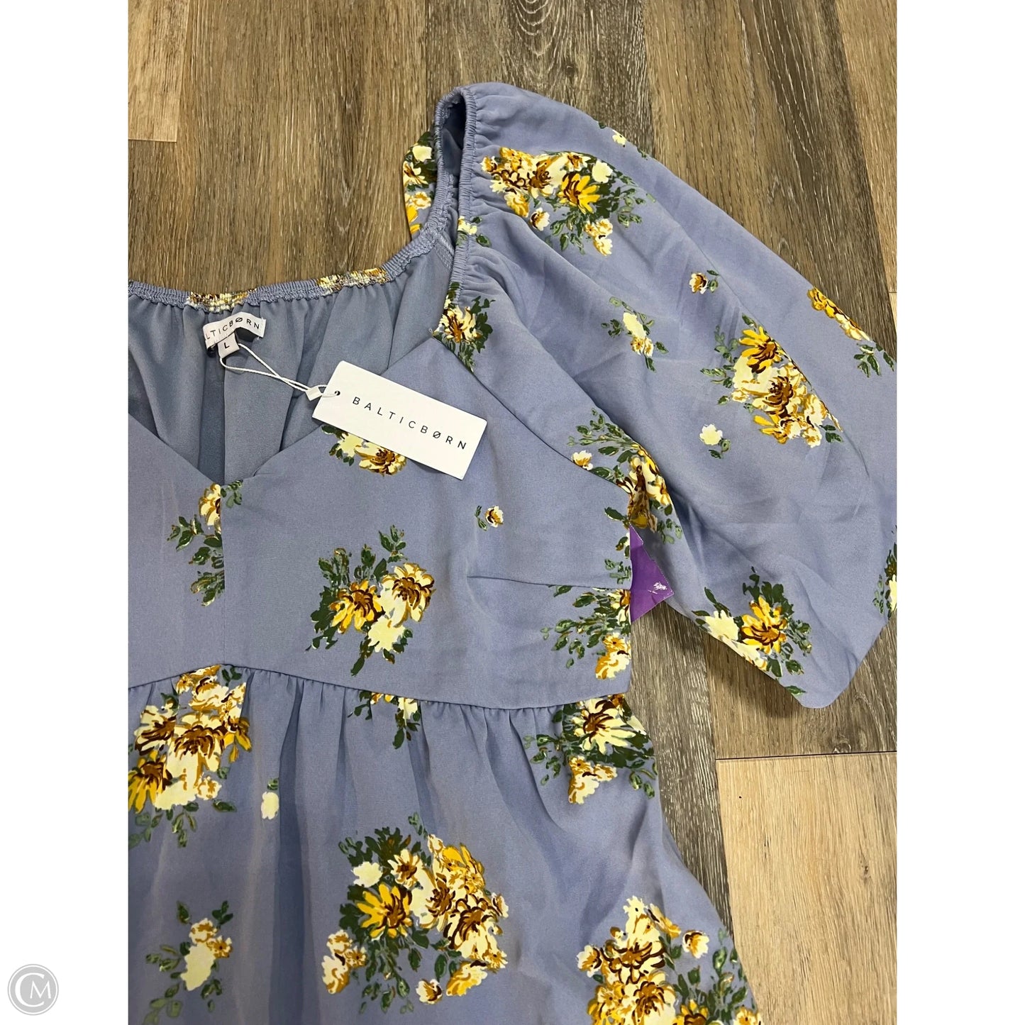 -Dress Casual Maxi By Baltic Born In Blue, Size: L