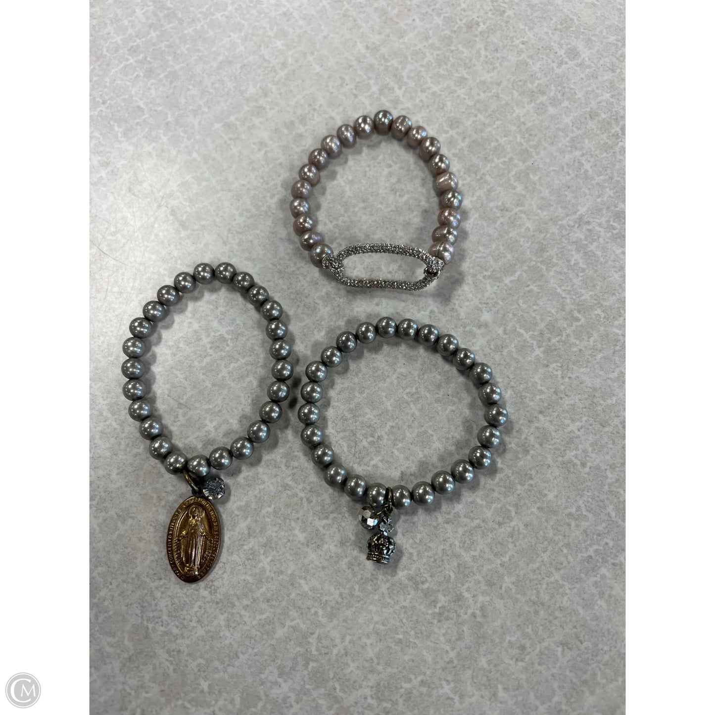 Bracelet Beaded By Clothes Mentor, Size: 03 Piece Set
